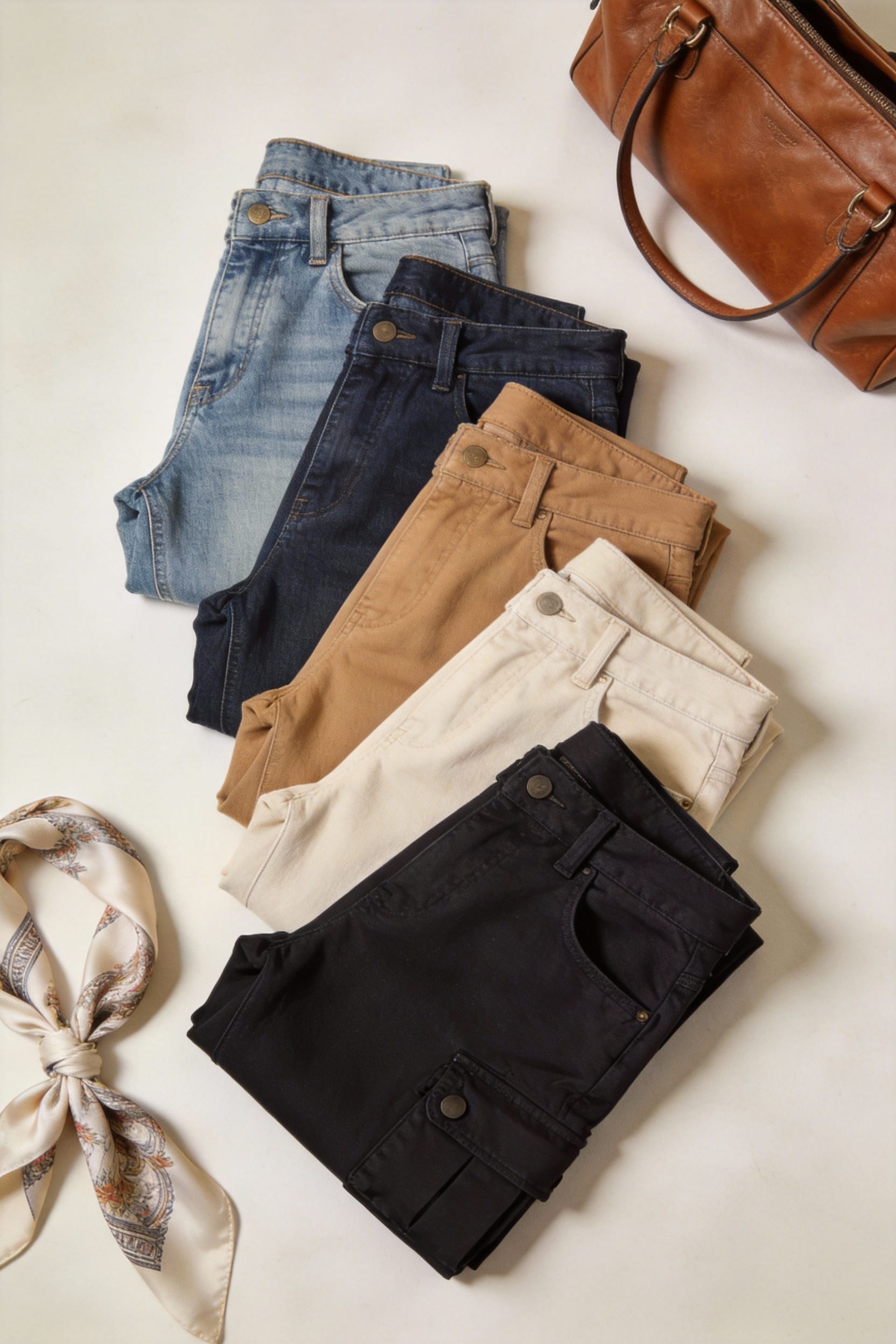 stylish and comfortable cargo jeans