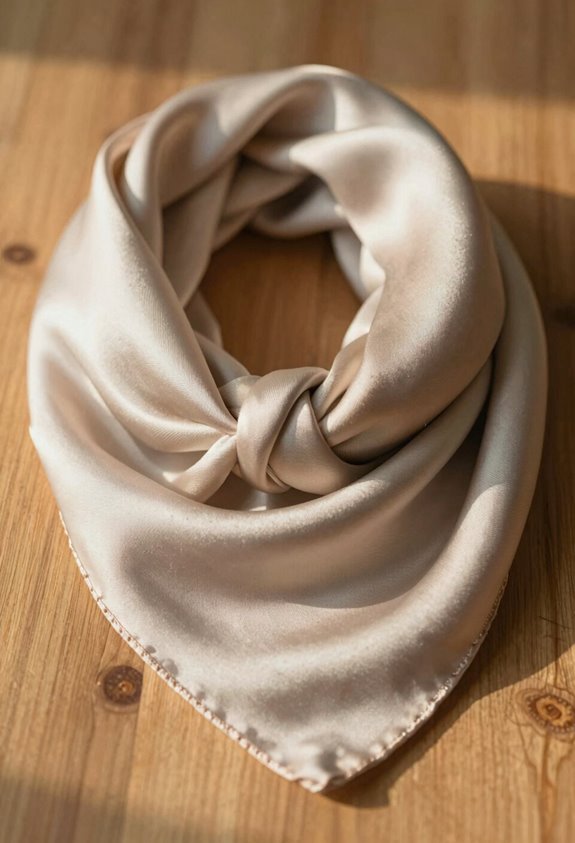 stylish triangle knot technique