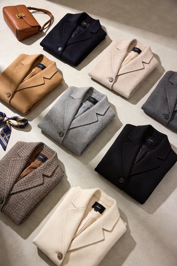 stylish wool blazers selection