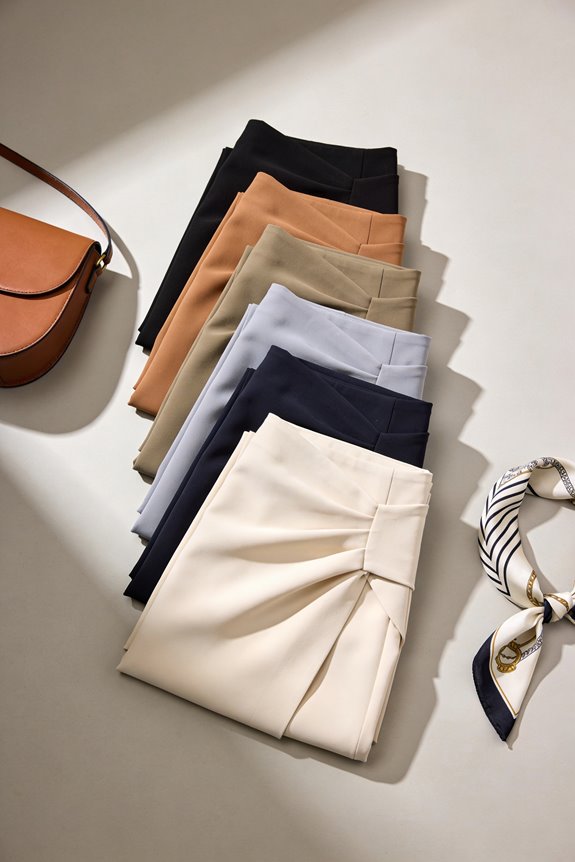 stylish wrap skirts collection