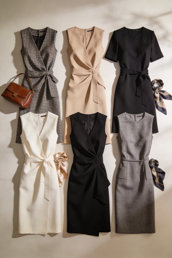versatile knee length dresses